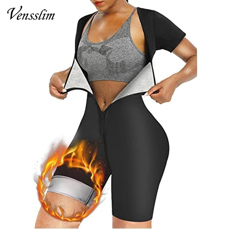 Shapewear Bodysuit Firm - Vensslim Tam Vücut Şekillendirici Sauna Ter