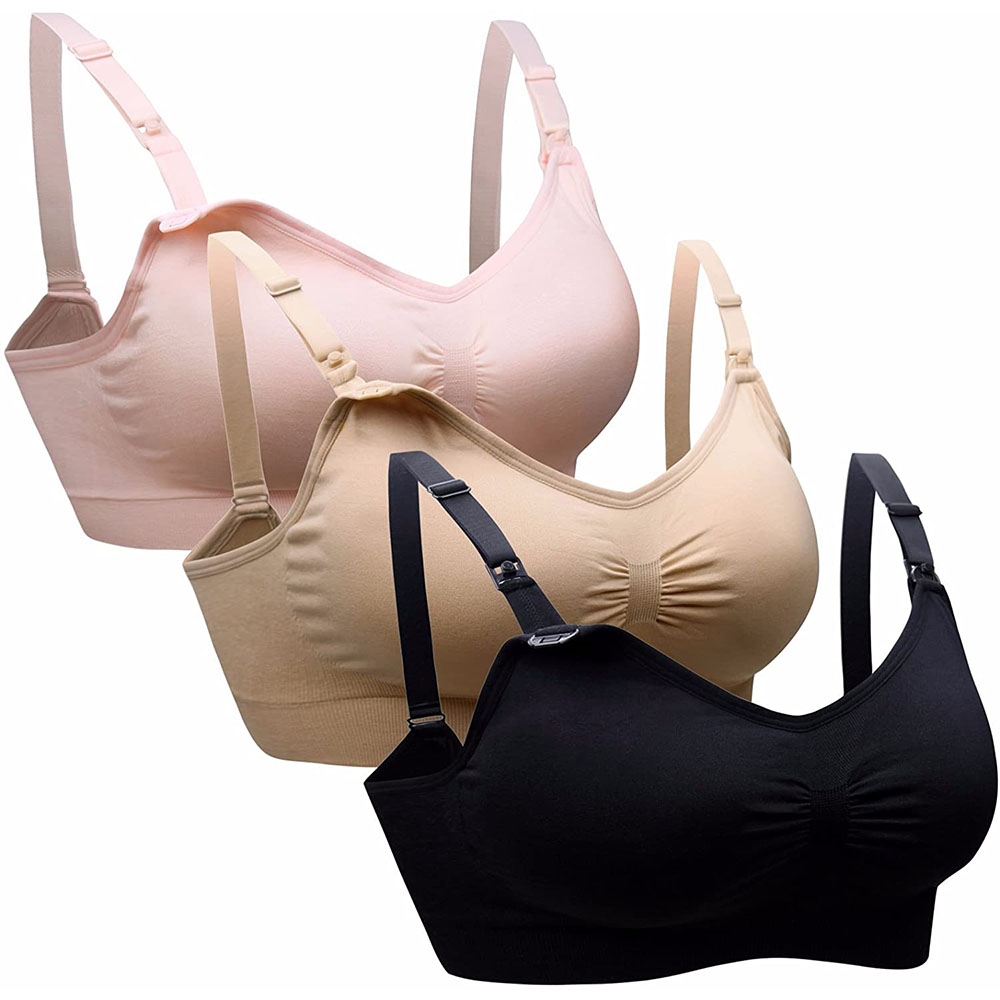 Nursing Bra Sleep - Kablosuz Emzirme Kıyafetleri Pamuklu Emzirme Sütyeni