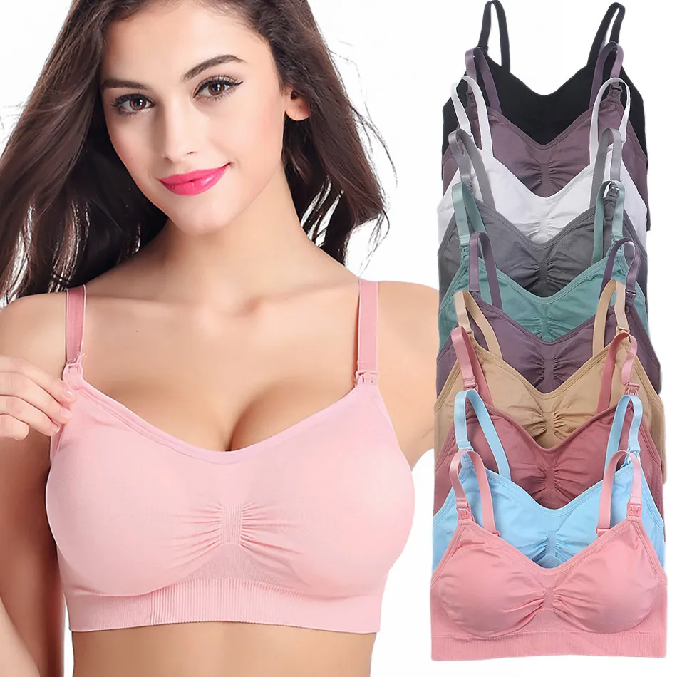 Nursing Bra Sleep - Nefes Alabilen Hamilelik ve Emzirme Sütyeni,