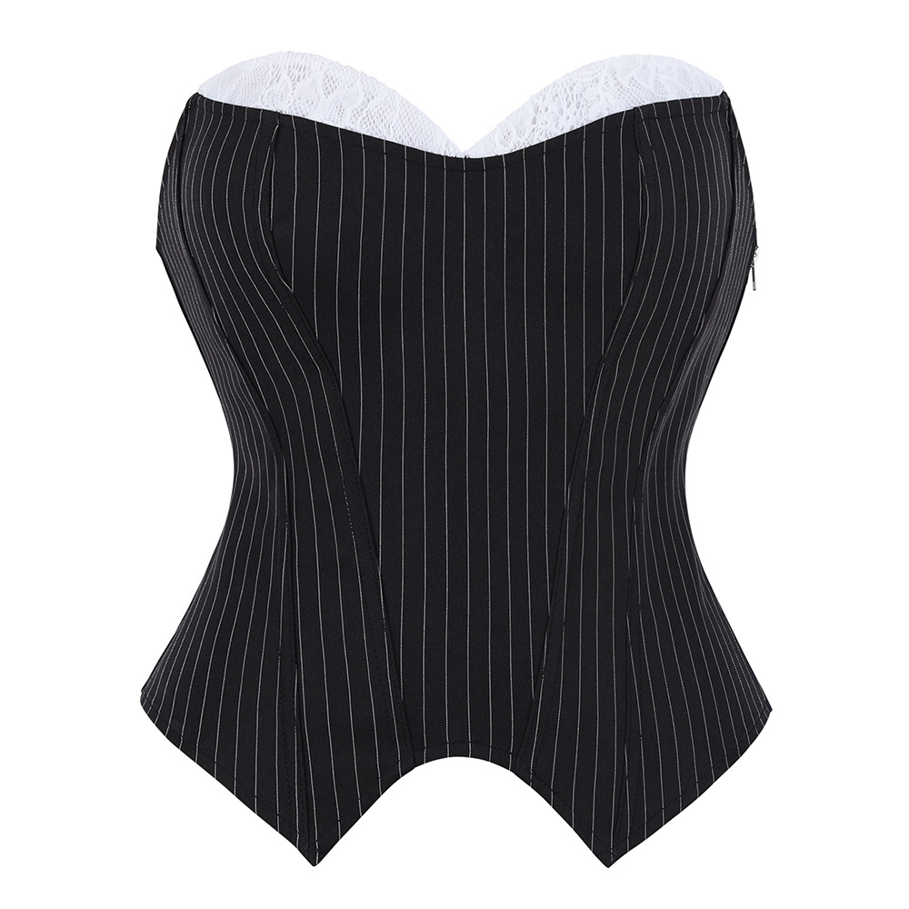 Siyah ve Dantel Straplez Korse - Corset Waist Cinch incelemesi ve fiyatı