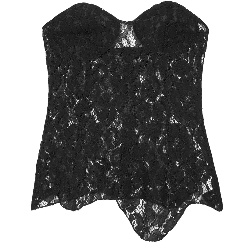 HXAO Korse Straplez Dantel Siy - Strapless Bra Backless incelemesi ve fiyatı