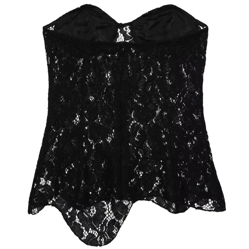 HXAO Korse Straplez Dantel Siy - Strapless Bra Backless incelemesi ve fiyatı