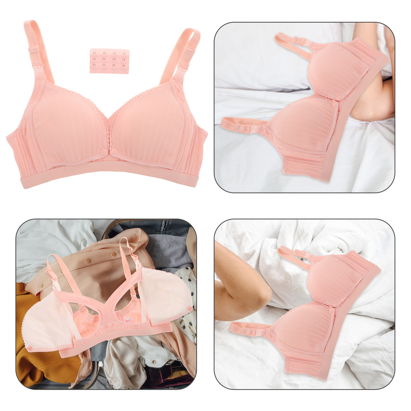 Emzirme Sütyeni Kablosuz Pembe - Nursing Bra Sleep incelemesi ve fiyatı