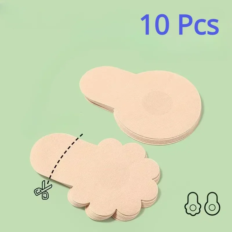 10 adet kadın Görünmez Meme Ka - Silicone Bra Adhesive incelemesi ve fiyatı